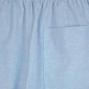 Slub cotton pants