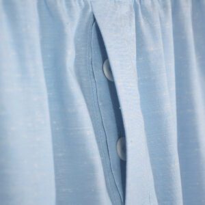 Slub cotton pants