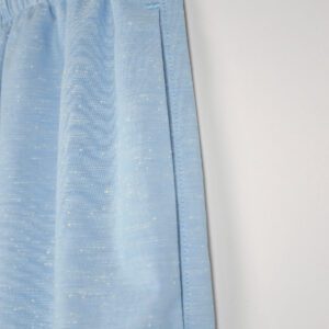 Slub cotton shorts