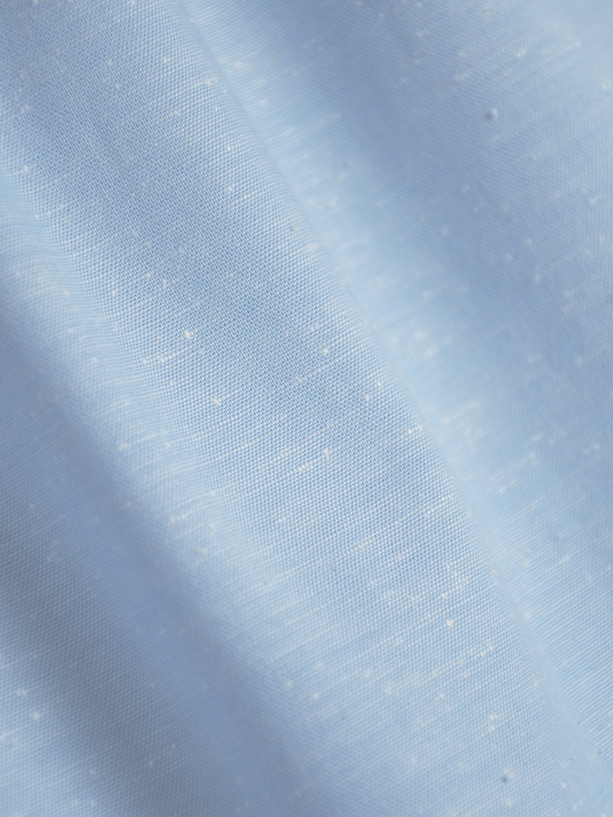 Slub cotton short sleeve shirt