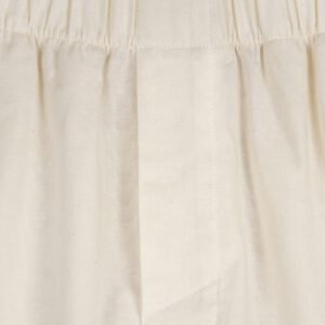 Slub cotton pants