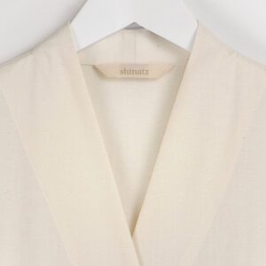 Slub cotton short sleeve shirt