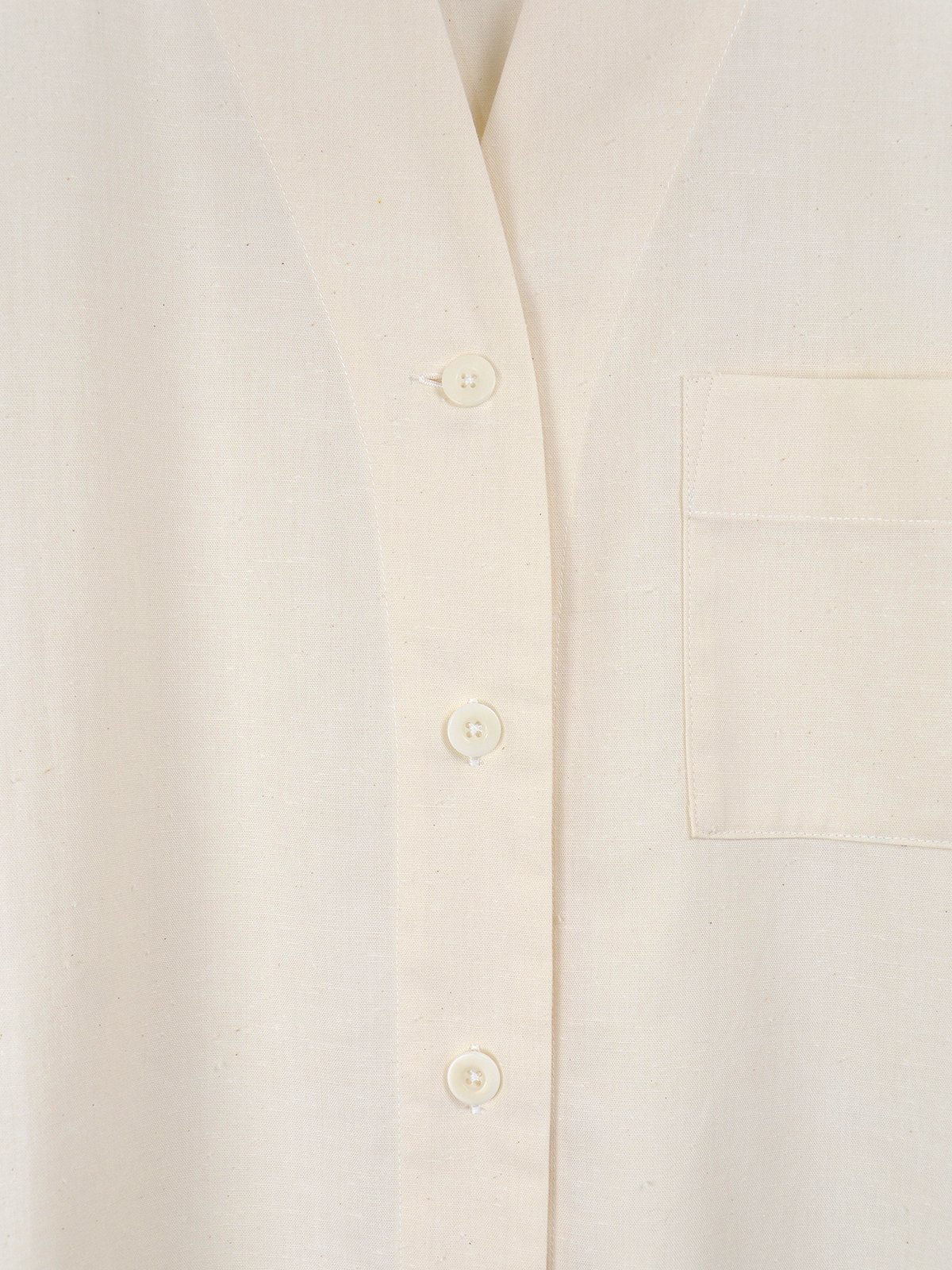 Slub cotton long sleeve shirt