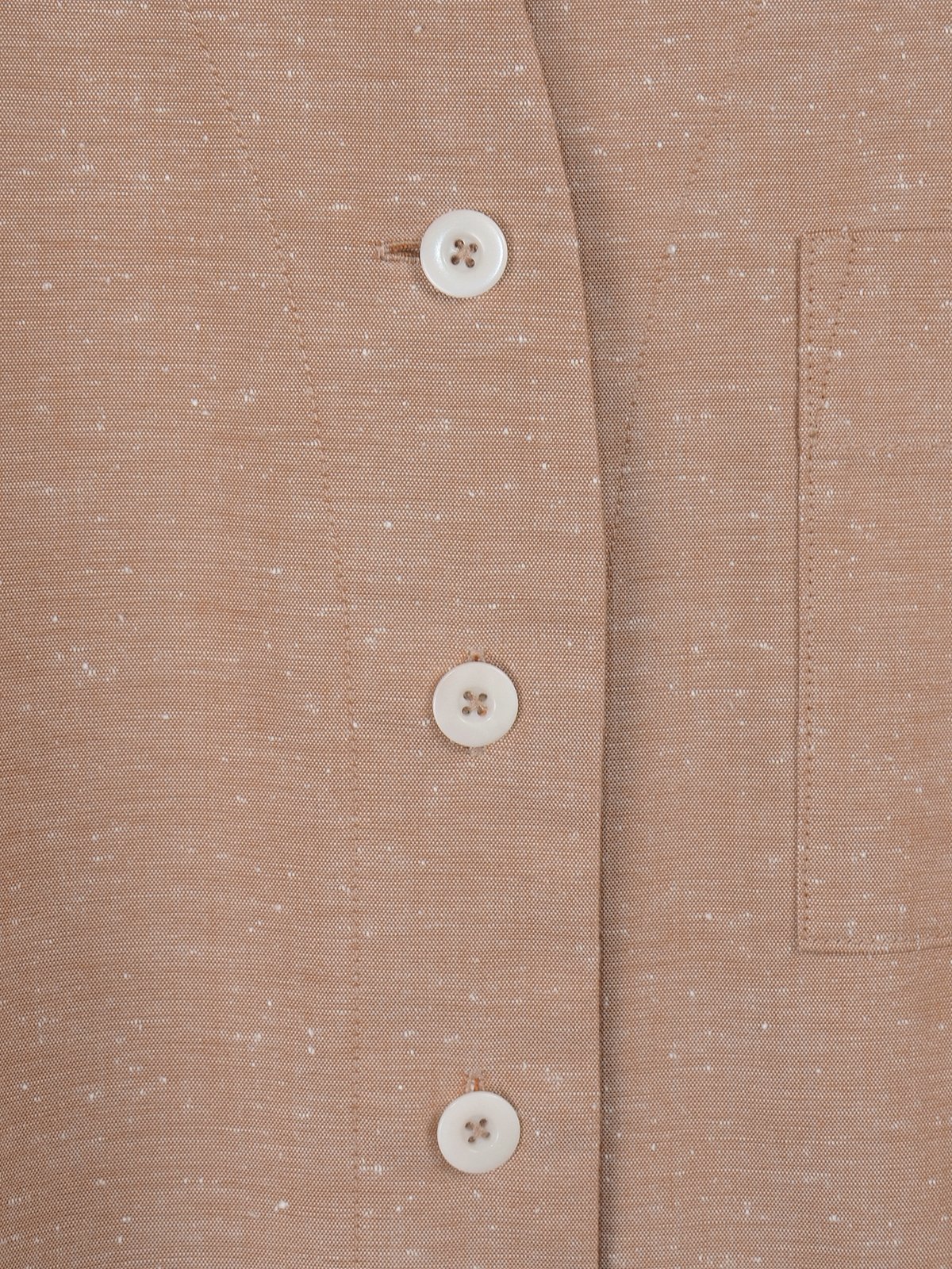 Slub cotton long sleeve shirt