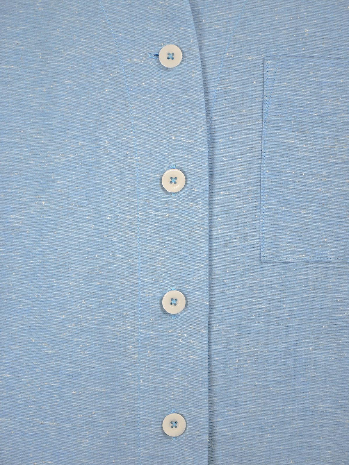 Slub cotton long sleeve shirt