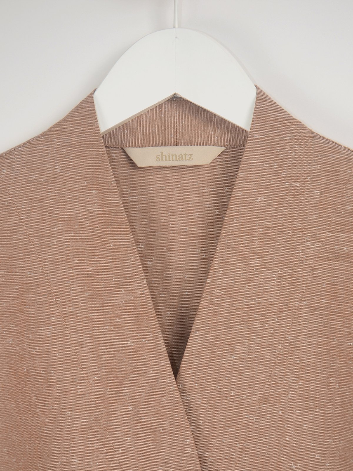 Slub cotton long sleeve shirt