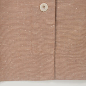 Slub cotton short sleeve shirt