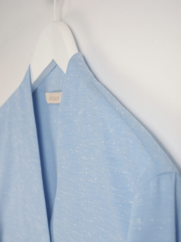 Slub cotton long sleeve shirt