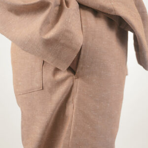 Slub cotton long set